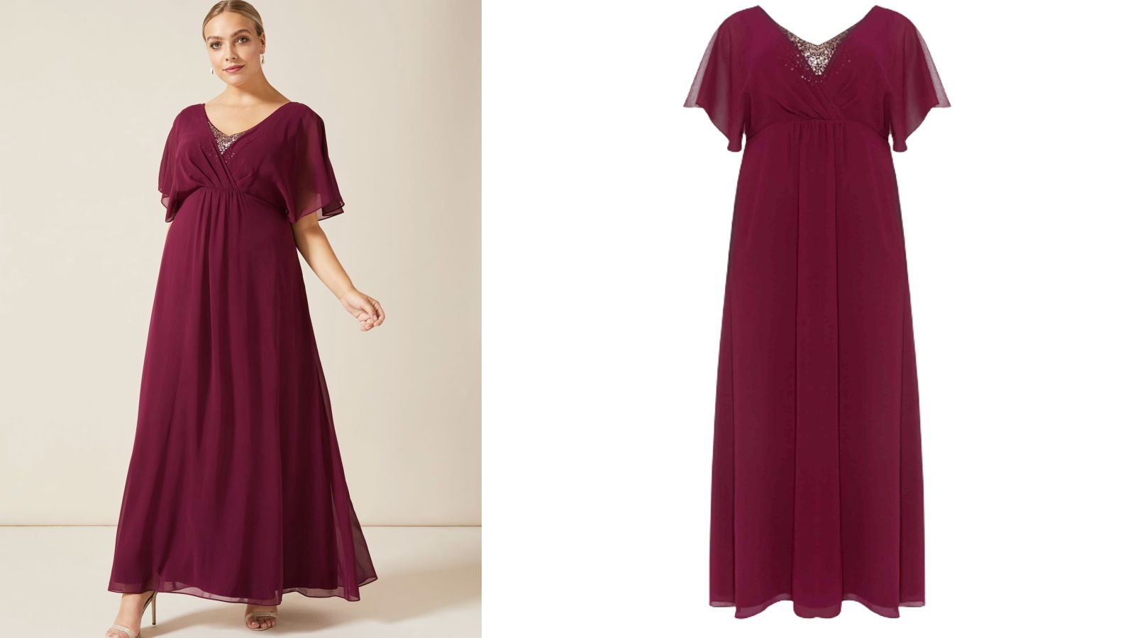 Phase Eight Albertina Sequin Maxi Dress