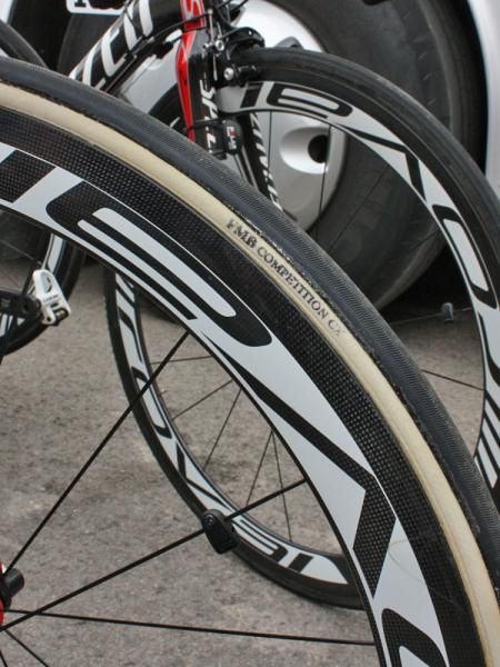 Boonen prefers handmade tubulars from FMB.
