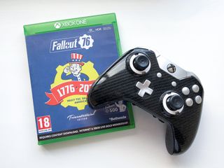 Physical case for Fallout 76.