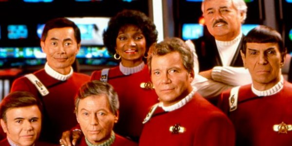 Star Trek VI: The Undiscovered Country The Enterprise crew poses for one last photo