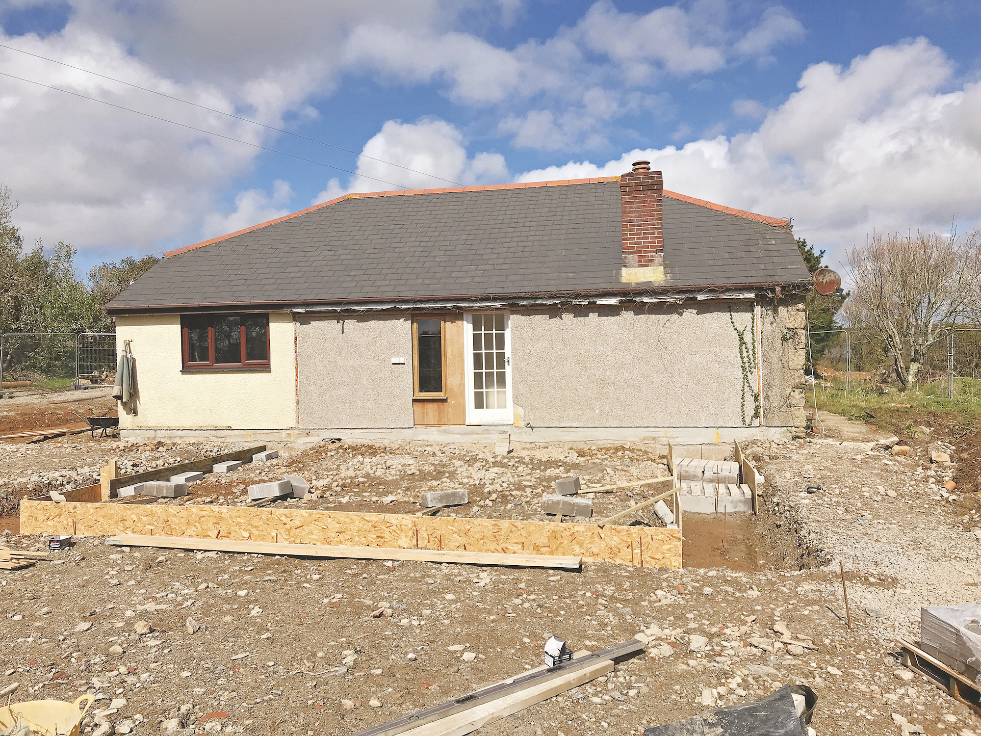 dated bungalow before extensions