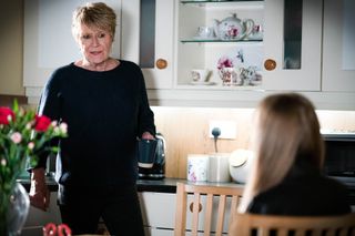 Frankie Lewis lies to Shirley Carter