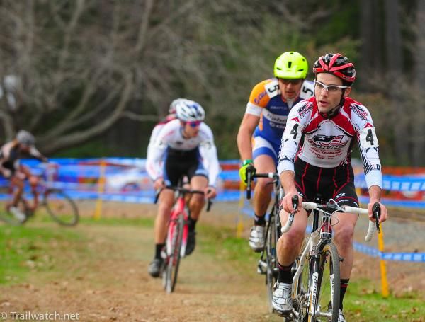Justin Lindine (Bikereg.com) going for the win