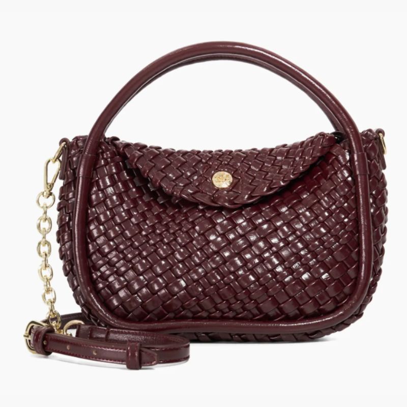 burgundy bag from Dune London