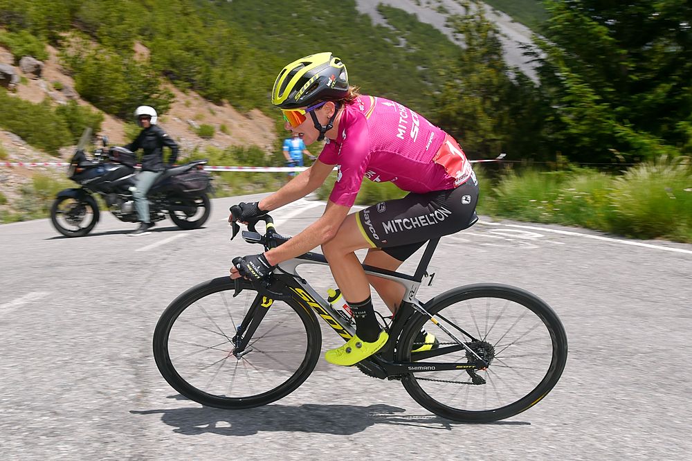 Annemiek van Vleuten (Mitchelton-Scott) wins stage 5 at the Giro Rosa