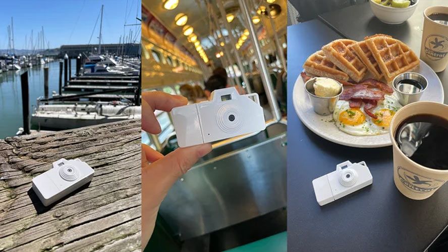 3-in-1 USB flash drive and camera