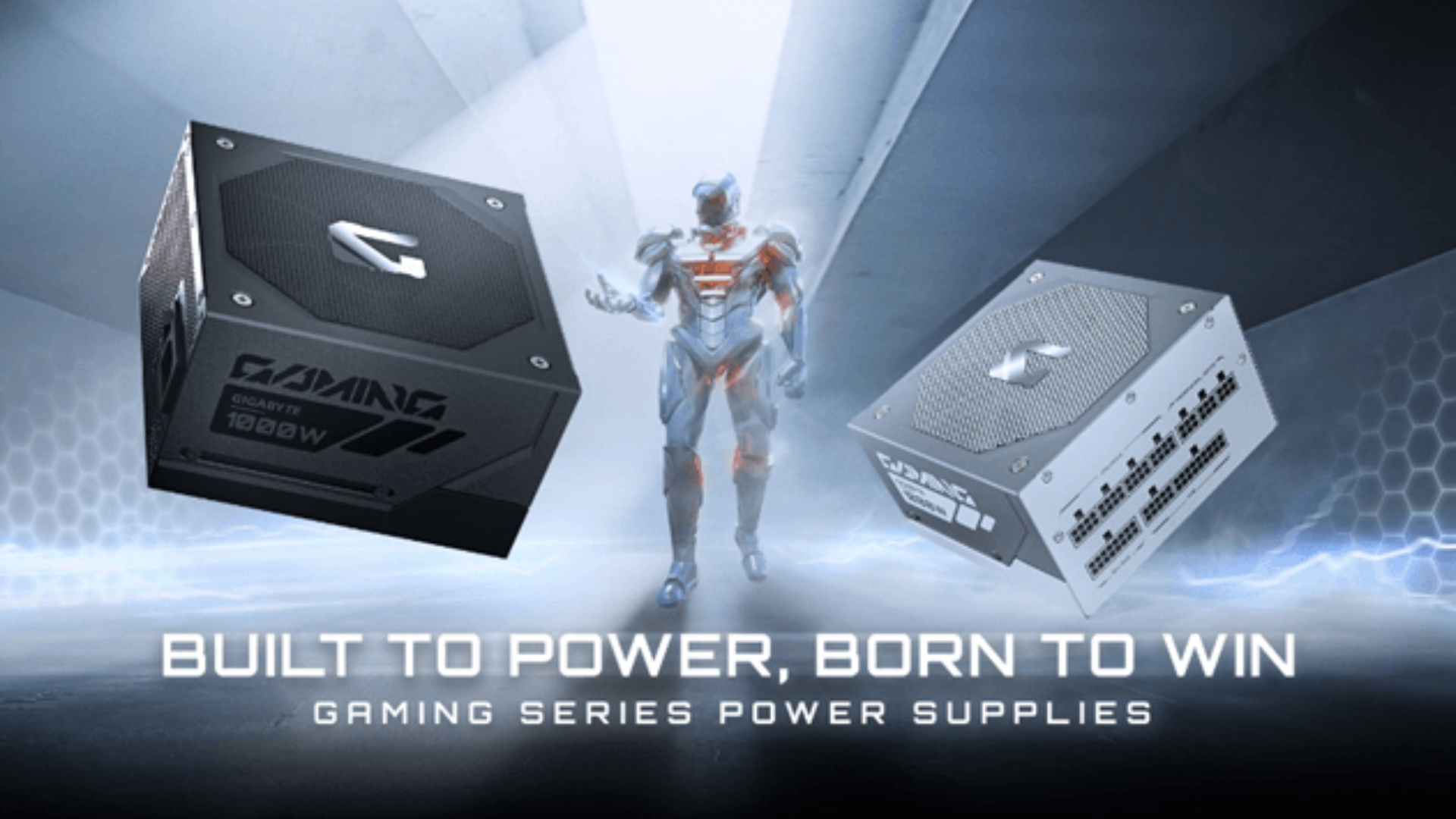 An image from a Gigabyte press release describing its new PSUs as a "Hardware Guardian".
