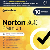 Norton 360 Premium 2025 10 devices