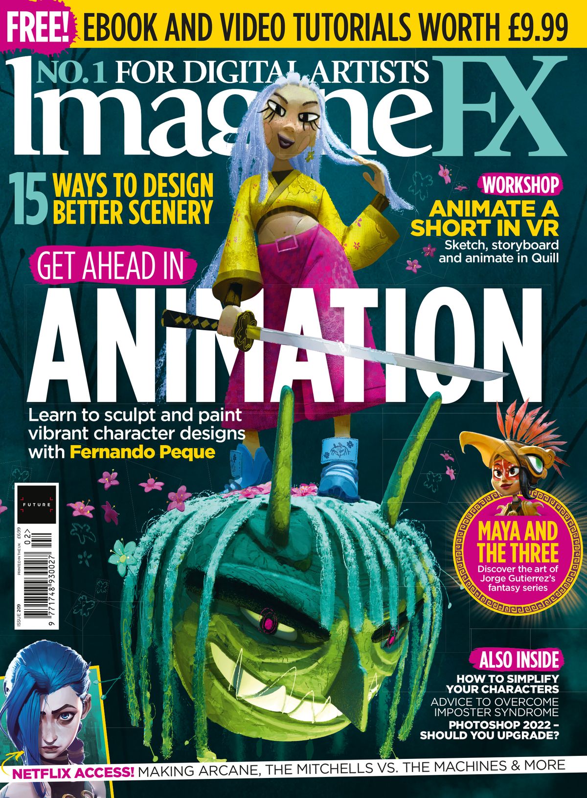 ImagineFX 209 cover