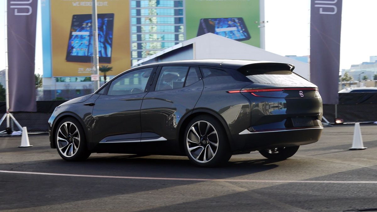 While the more advanced version of the Byton will be able to do 323 miles from one charge