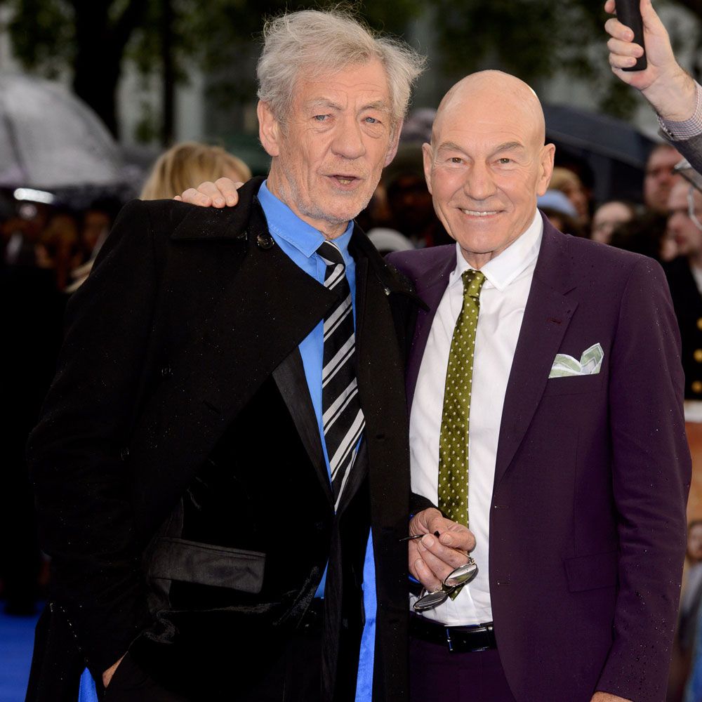 Sir Ian McKellen and Sir Patrick Stewart