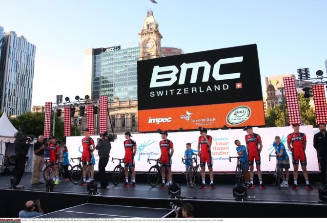 Team BMC Racing presented at the Tour Down Under