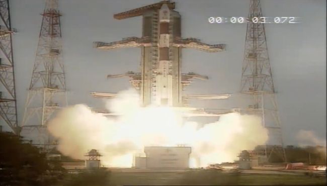 India Launches Advanced Earth-Mapping Satellite and 13 US Cubesats