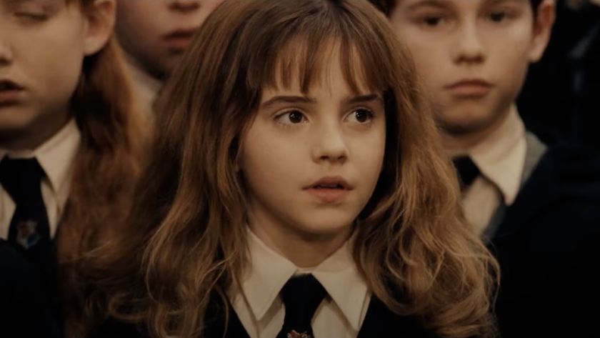 Emma Watson as Hermione Granger in Harry Potter and the Sorcerer&#039;s Stone.