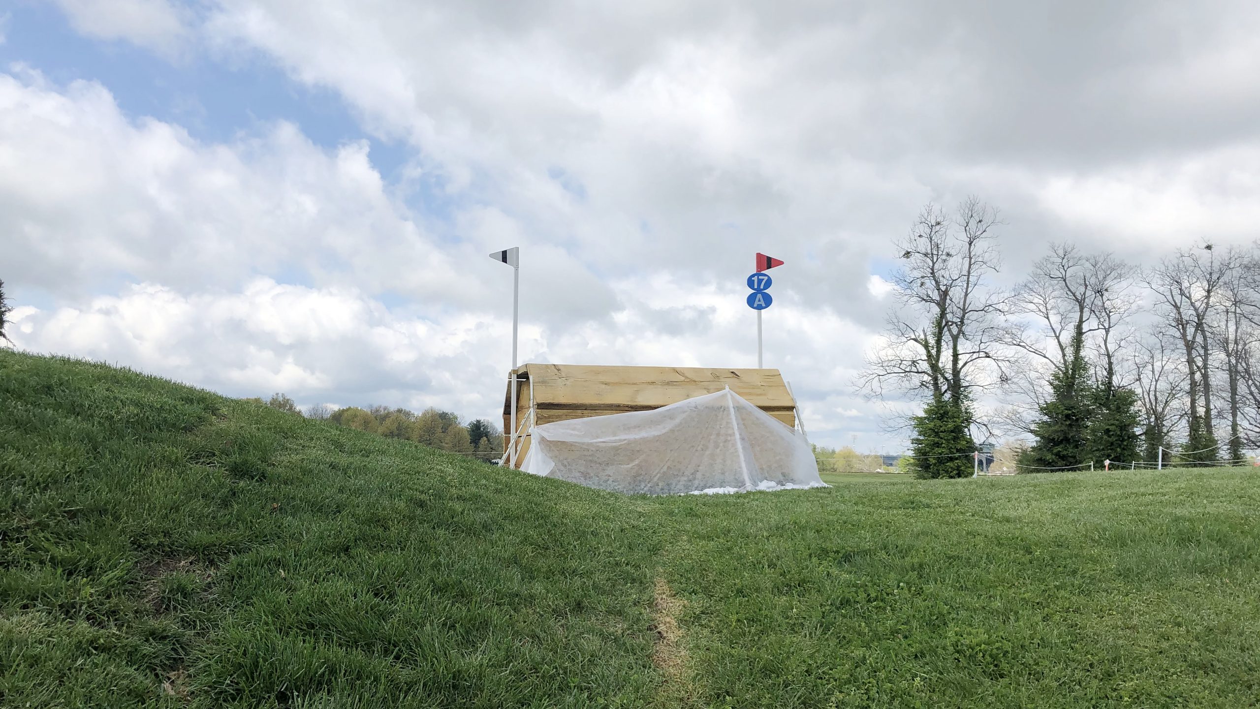 Kentucky cross-country course 2021 fence 17a alternative
