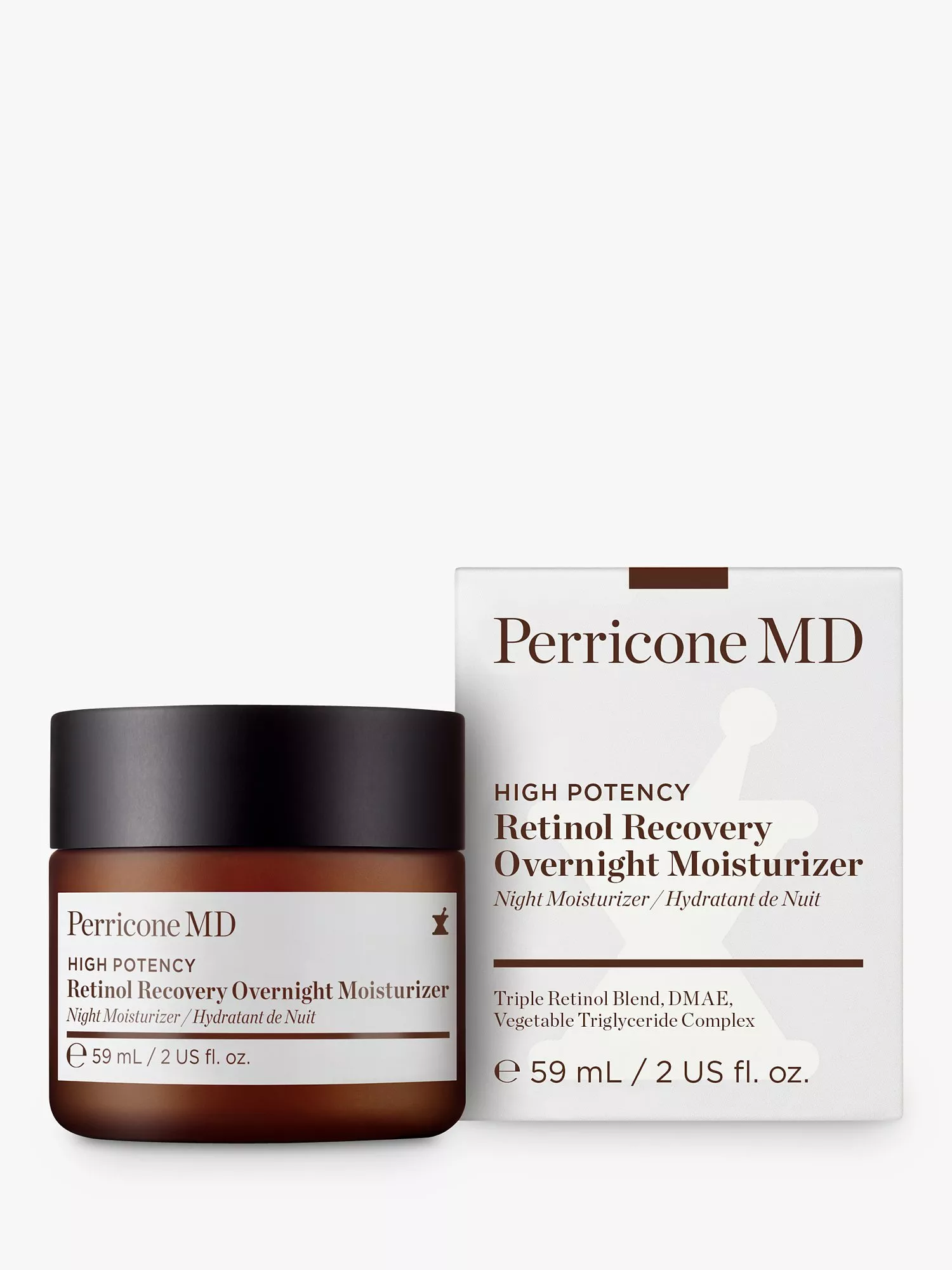 Perricone Md High Potency Retinol Recovery Overnight Moisturiser, 59ml
