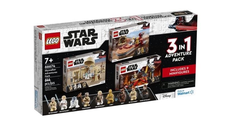 Black Friday deal: Lego Star Wars Skywalker Adventures Pack is nearly 40% off at Walmart