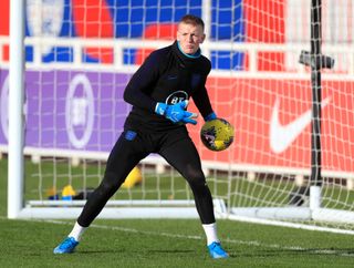 Jordan Pickford could face competition for the England number one jersey ahead of Euro 2020