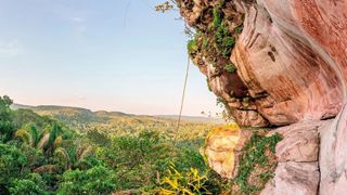 Photo of the cliffside region of Colombia’s Serranía de La Lindosa