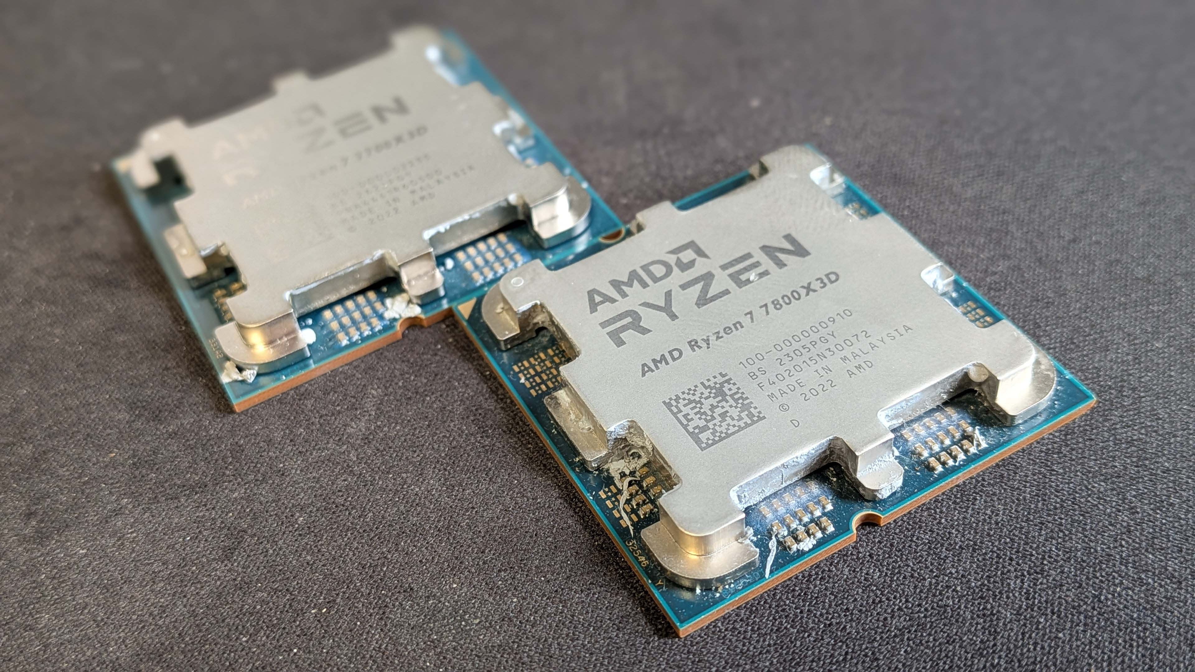 AMD Ryzen 7 7700X3D and AMD Ryzen 7 7800X3D CPUs