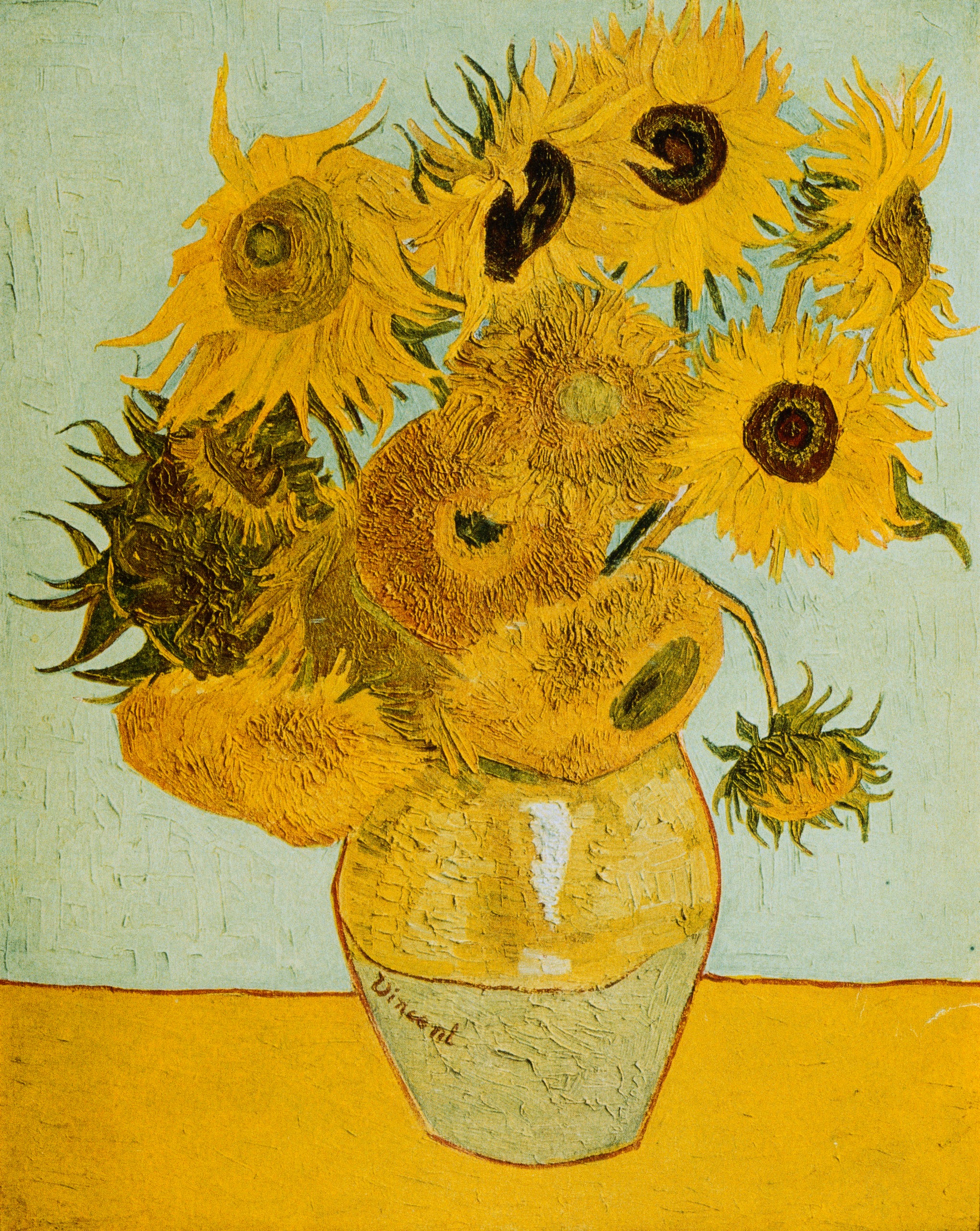 Sunflowers, Vincent van Gogh