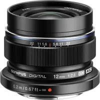 M.Zuiko 12mm f/2|was $799|now $499
SAVE $300  US DEAL
