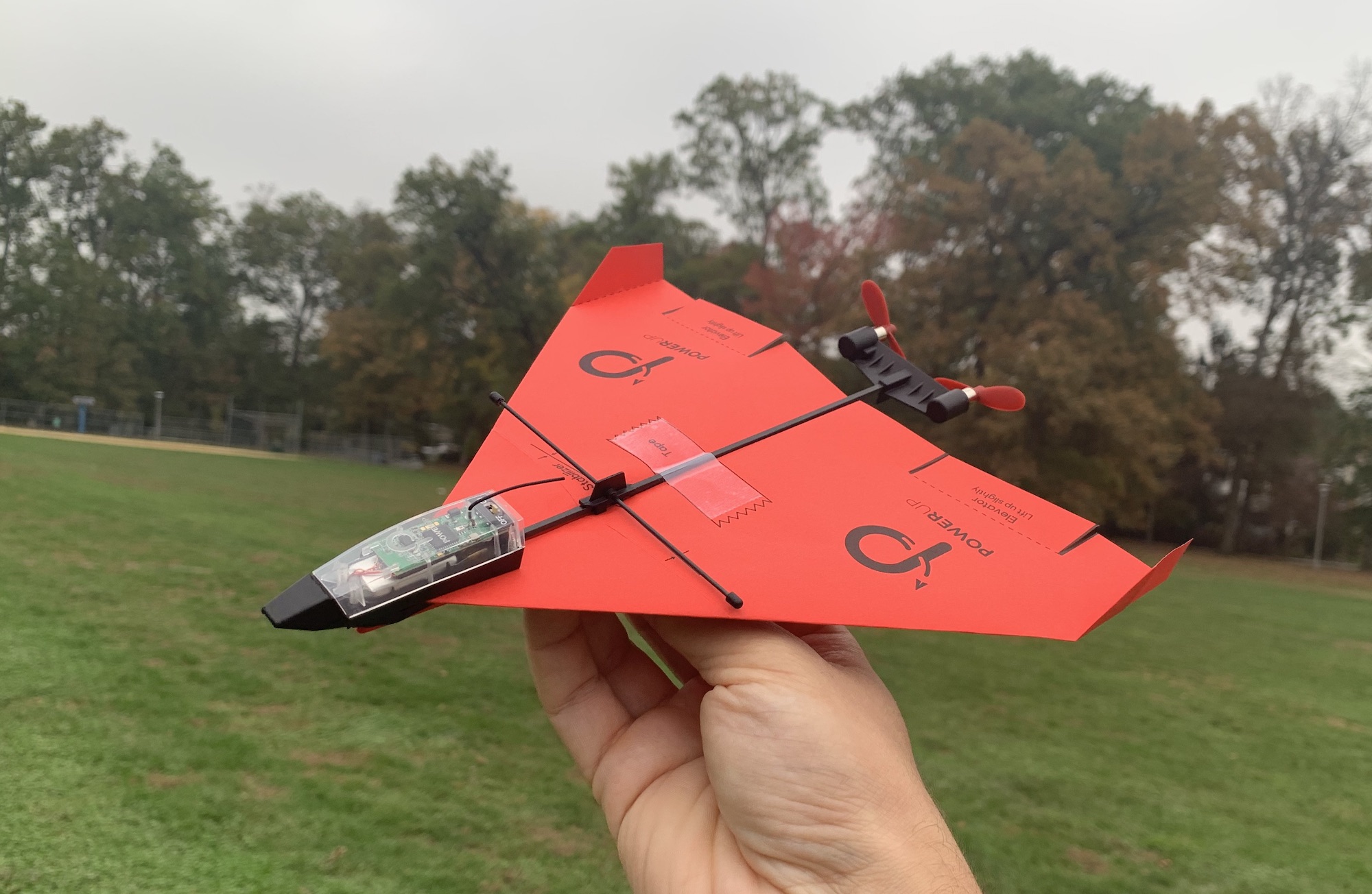 best cheap drones: PowerUp 4.0