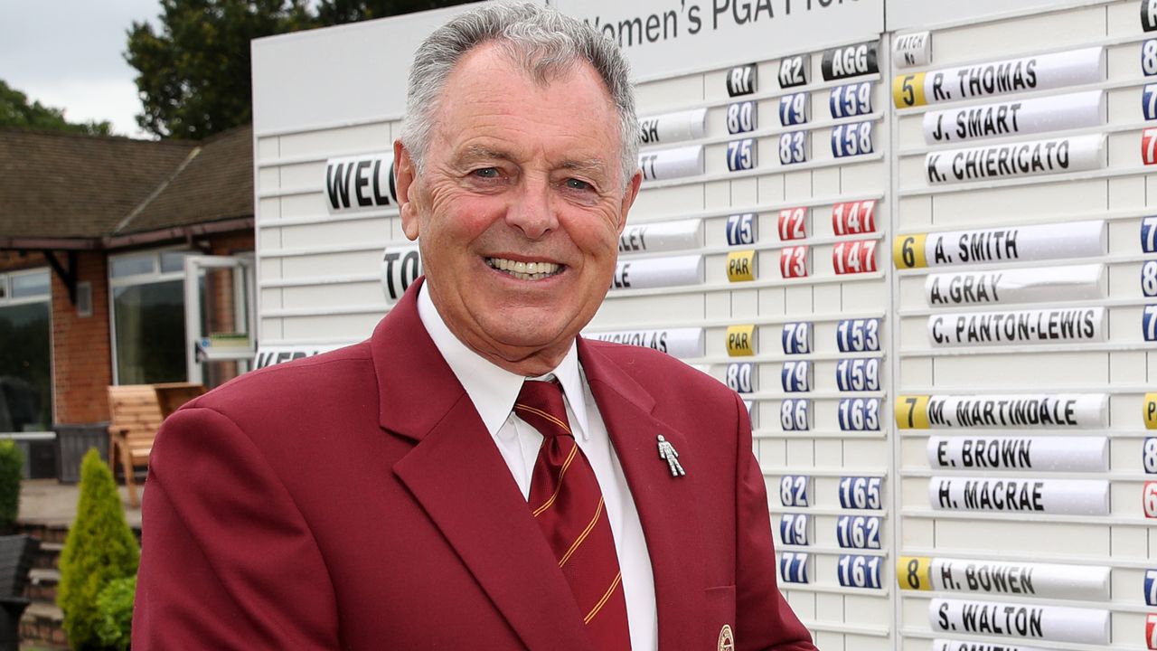 Bernard Gallacher at the 2021 Women&#039;s PGA Professional Championship at Kedleston Park Golf Club