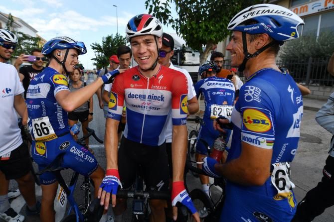 All smiles for the Grand Tour debutant