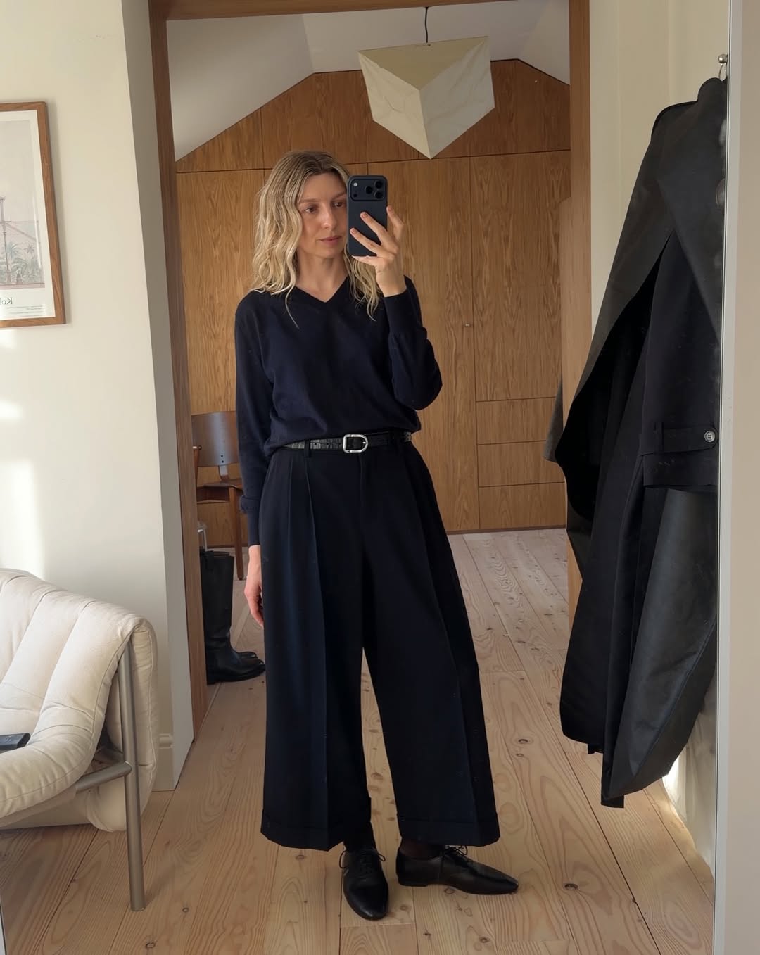 London transitional wardrobe