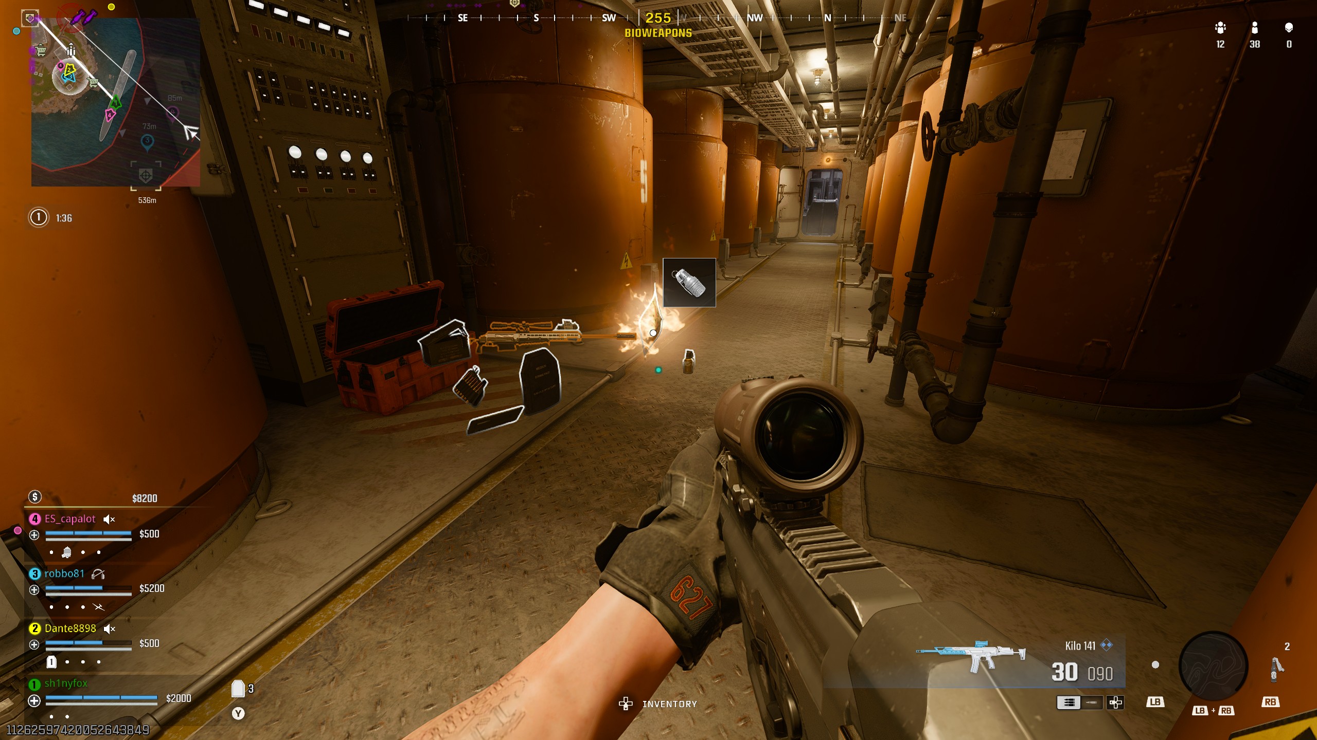 Opening crates in the Blaze of Glory event on Call of Duty: Warzone