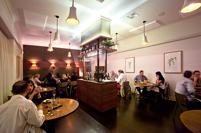 Sixpenny restaurant interior