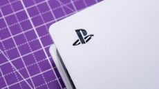 The PlayStation logo on a PS5 Pro