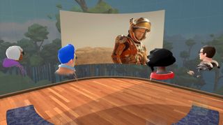 Oculus Rooms lets you hang out in a virtual space with your friends