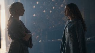 Rhaenyra and Alicent in House of the Dragon Season 2 finale