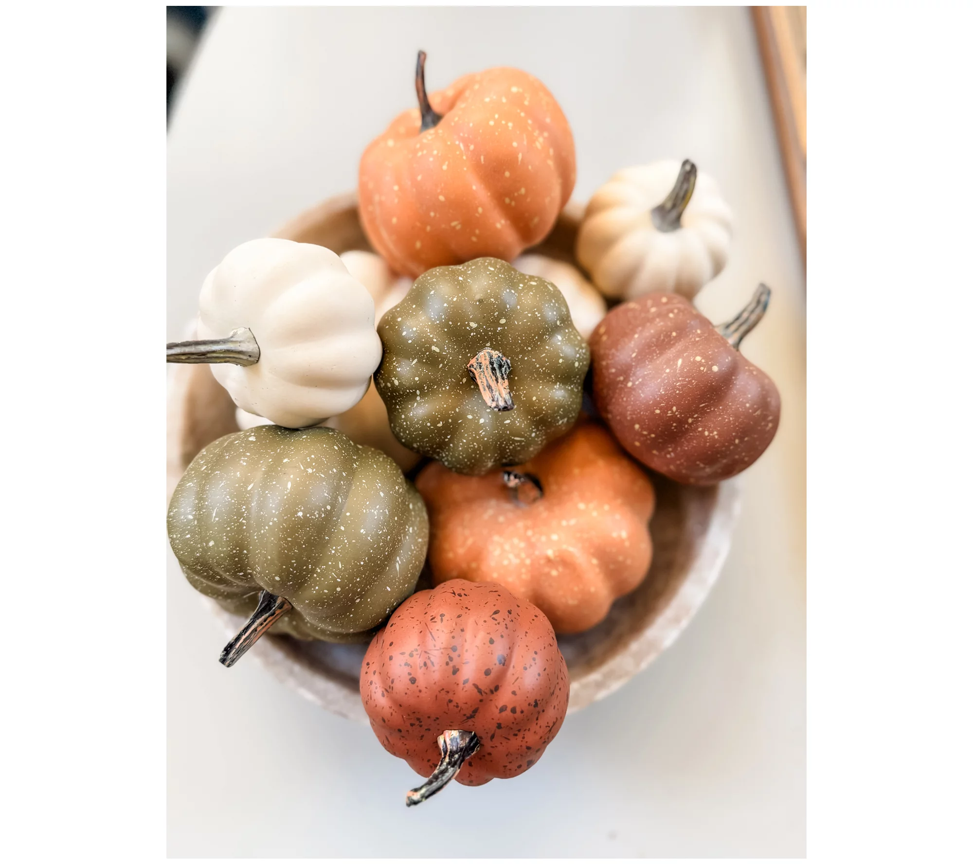 Simply Stunning Set of 10 Mini Pumpkins by Janine Graff