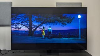 Samsung QN90D met La La Land in beeld