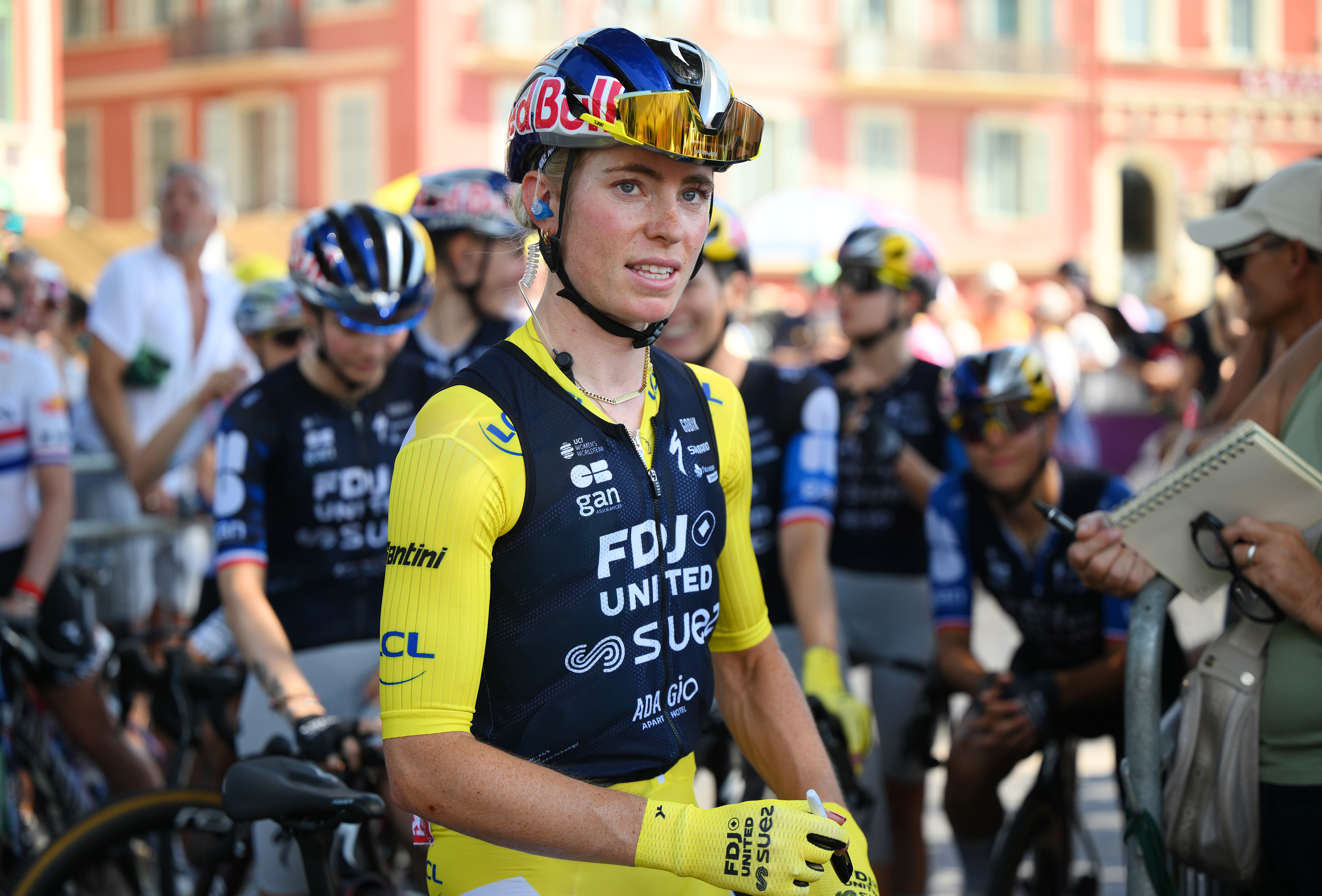 Demi Vollering at the Tour de France Femmes