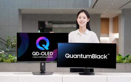 Samsung Display's QD-OLED "QuantumBlack" screen coating
