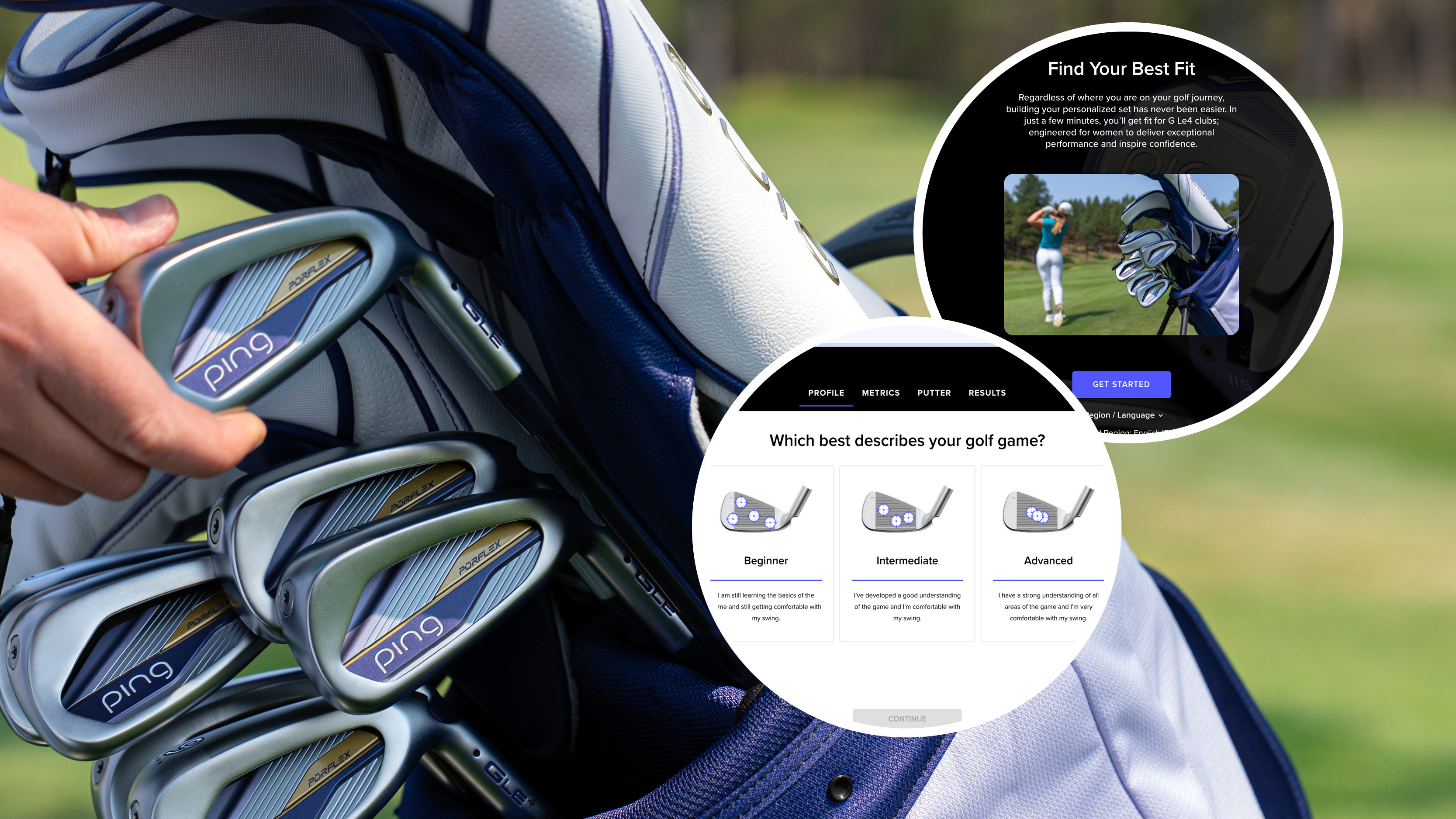 Ping G Le4 and WebFit Ladies App
