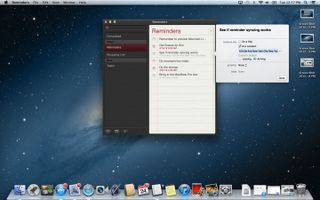 Reminders is OS X Mountain Lion