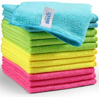 Microfiber Cleaning Cloth,12 Pack Cleaning Rag