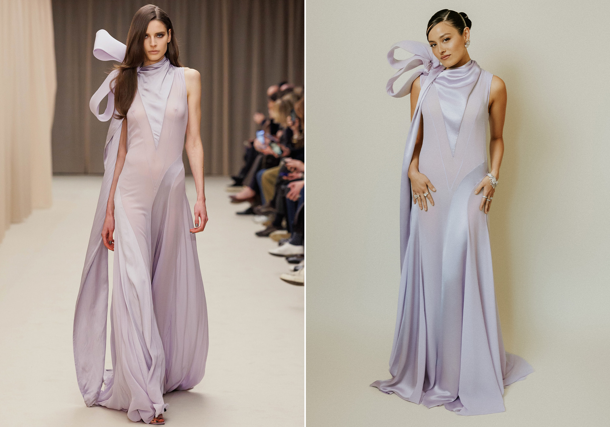 Chase Sui Wonders getting ready for the Met Gala