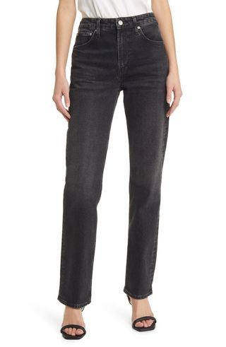 Zurie High Waist Straight Leg Jeans