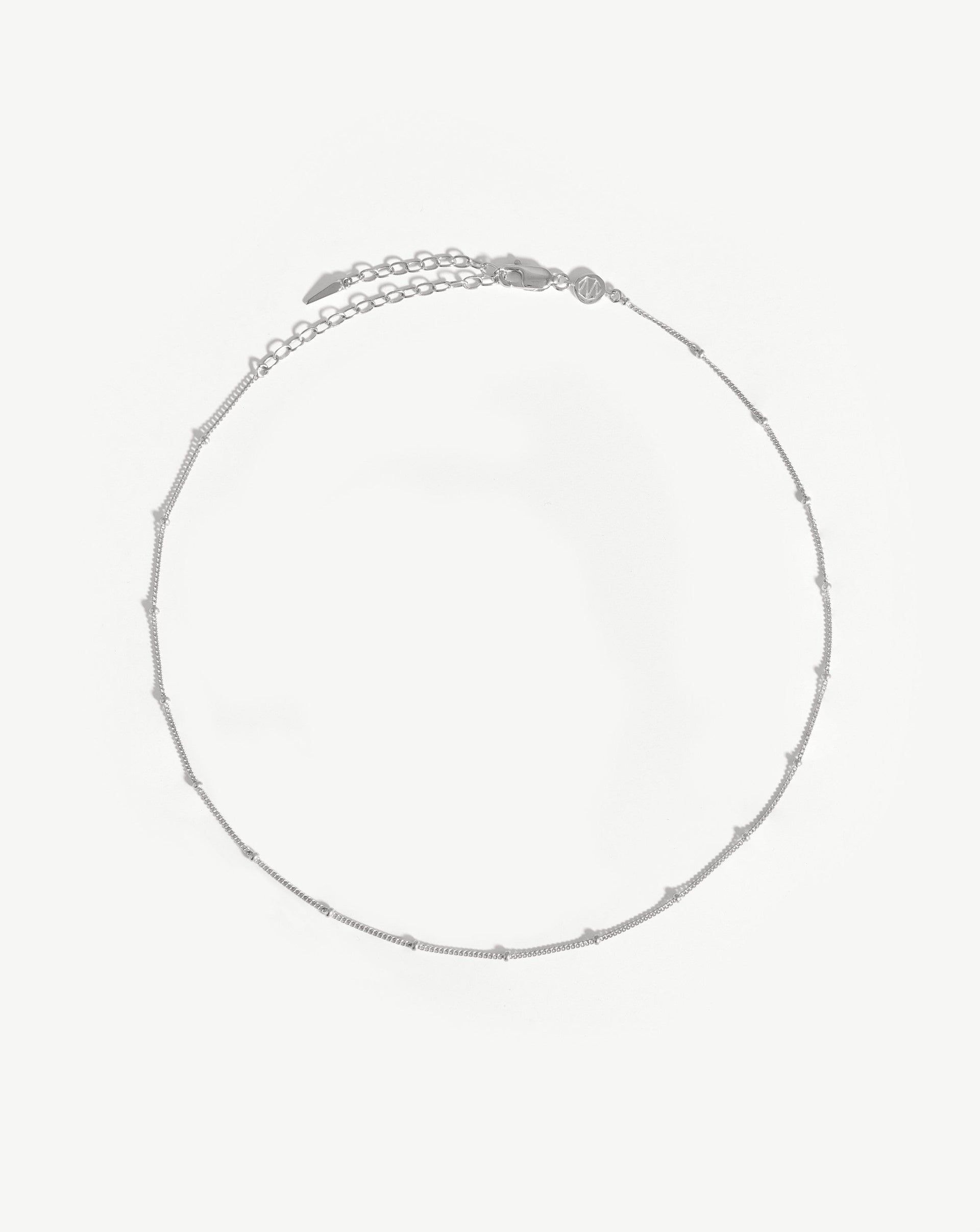Bobble Chain Choker | Sterling Silver - Sterling Silver