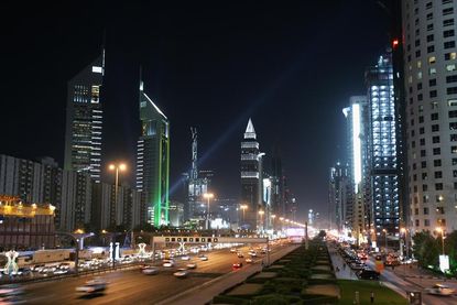 Dubai's stock market crashes
