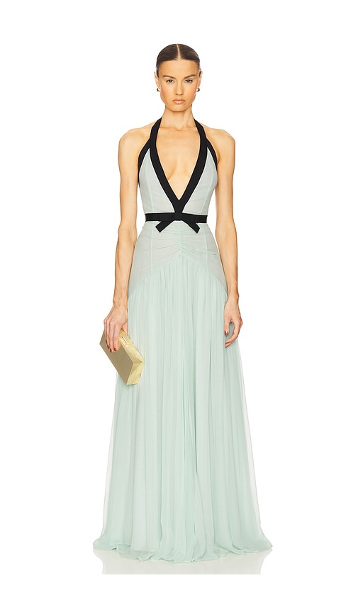 Helsa The Siren Dress in Silk Chiffon