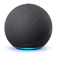 Amazon Echo (2020; 4th gen) smart speakerAU$169AU$72 on Amazon (save AU$97)
This Alexa smart speaker is slightly bigger than the Echo Dot above, so you get a bit more grunt when it comes to volume control. A decent smart speaker for those committed to the Alexa ecosystem, and a solid cornerstone from which to build your smart home. Available in three colours. Five stars