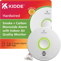 Kidde Smart Smoke & Carbon Monoxide Detector & Indoor Air Quality Monitor