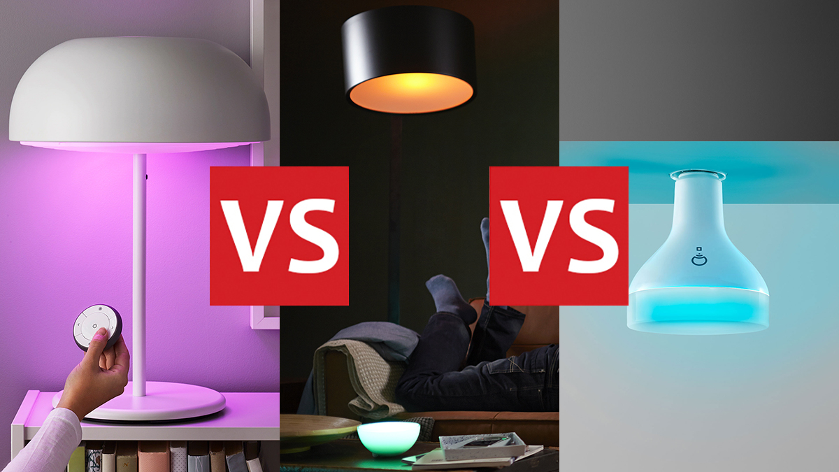 Minimal leftovers Implement Ikea Tradfri vs Philips Hue vs Lifx: smart light brands, head to head | T3